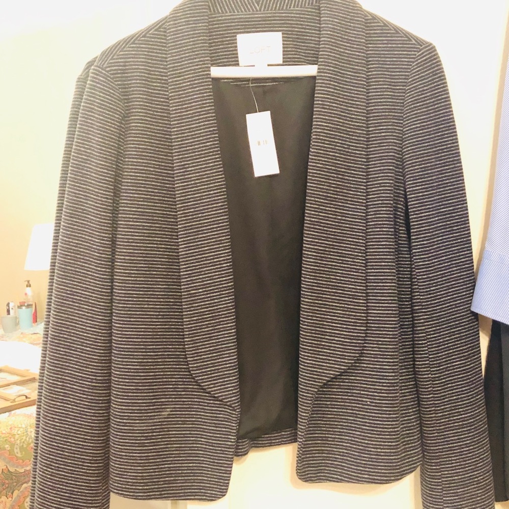 LOFT Jacket, Blk/gray